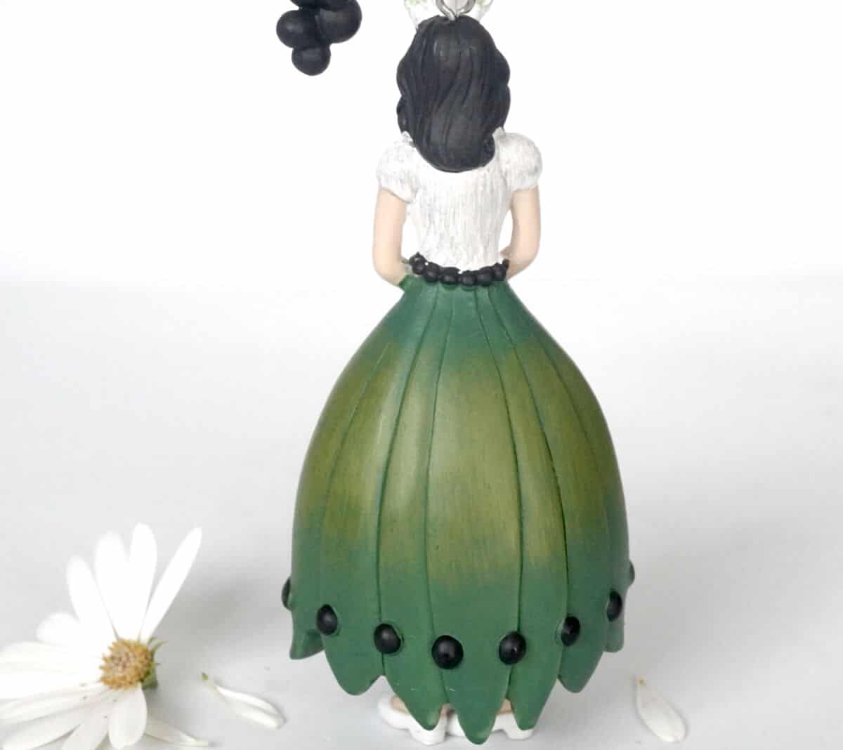 Deko Figur Blumenmädchen Ligustrumbeerenmädchen zum Hängen