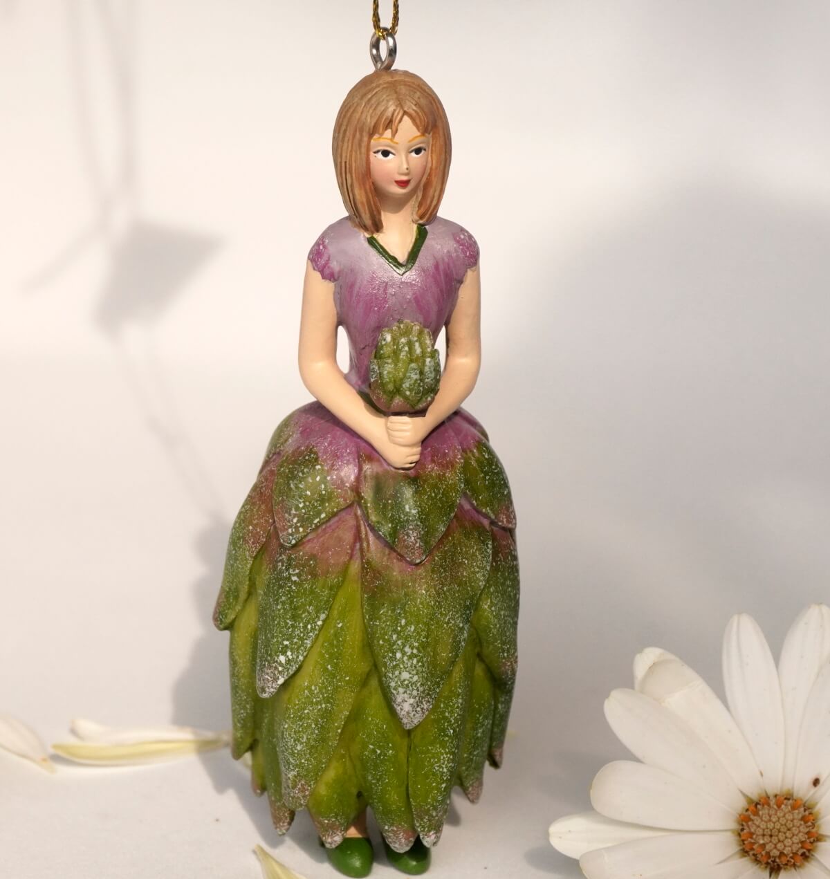Deko Figur Blumenmädchen Proteamädchen zum Hängen