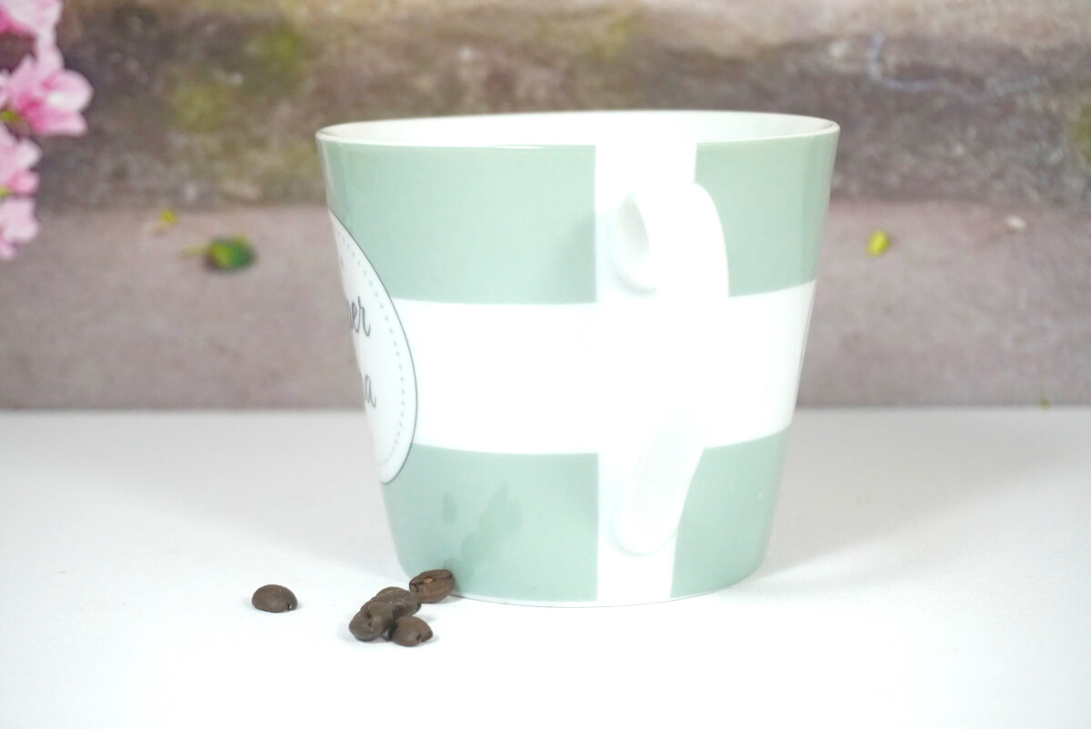 Krasilnikoff Henkelbecher Kaffeebecher Super Opa