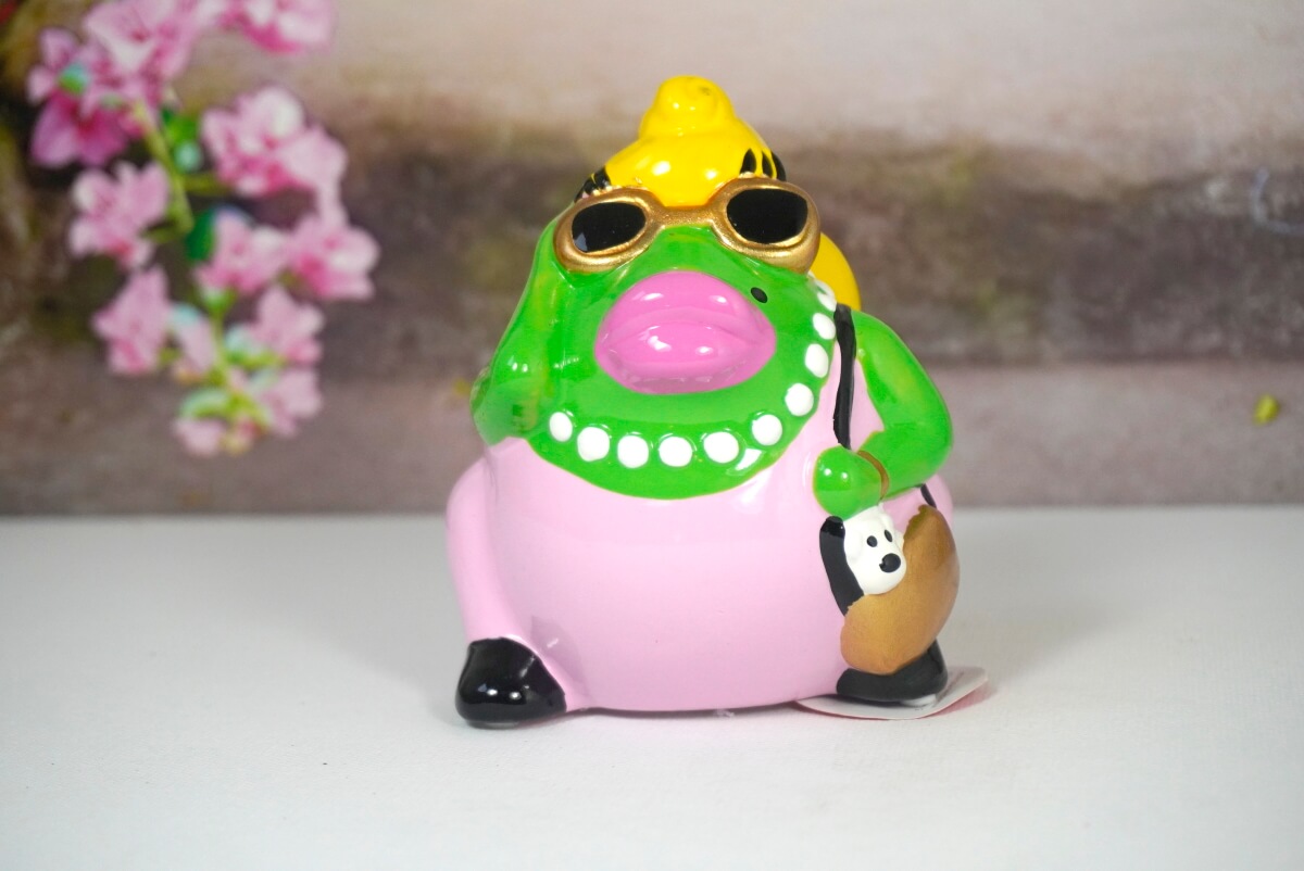 Pomme Pidou Spardose Frosch Freddy Miss Cool