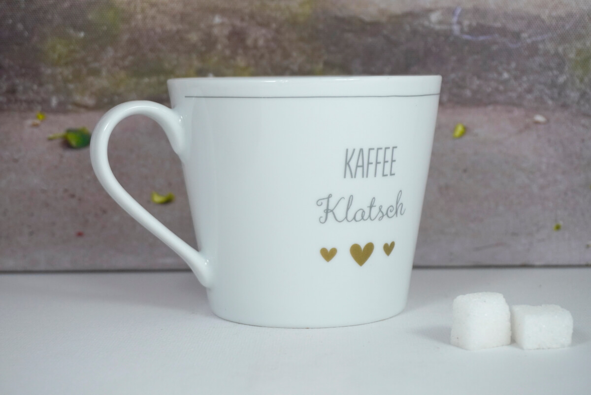 Krasilnikoff Kaffeebecher Henkelbecher Kaffee Klatsch