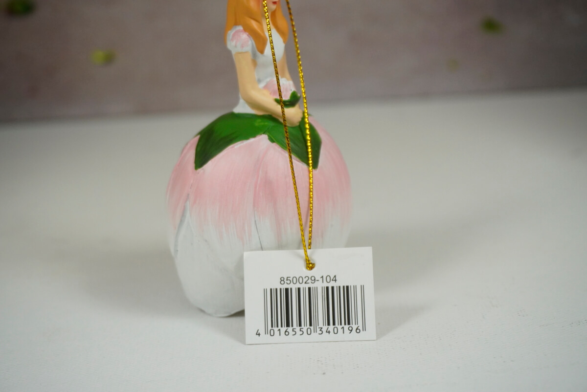 Deko Figur Blumenmädchen Seerosenmädchen zum Hängen