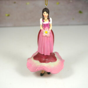Deko Figur Blumenmädchen Alpenrosenmädchen zum Hängen
