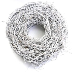 Deko Naturkranz Tischkranz Türkranz Birkenkranz 30cm ∅