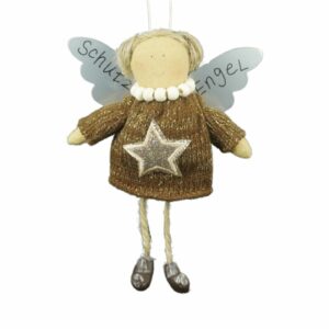 Baden Schutzengel Aufhänger Deko Stoff Engel Jacky