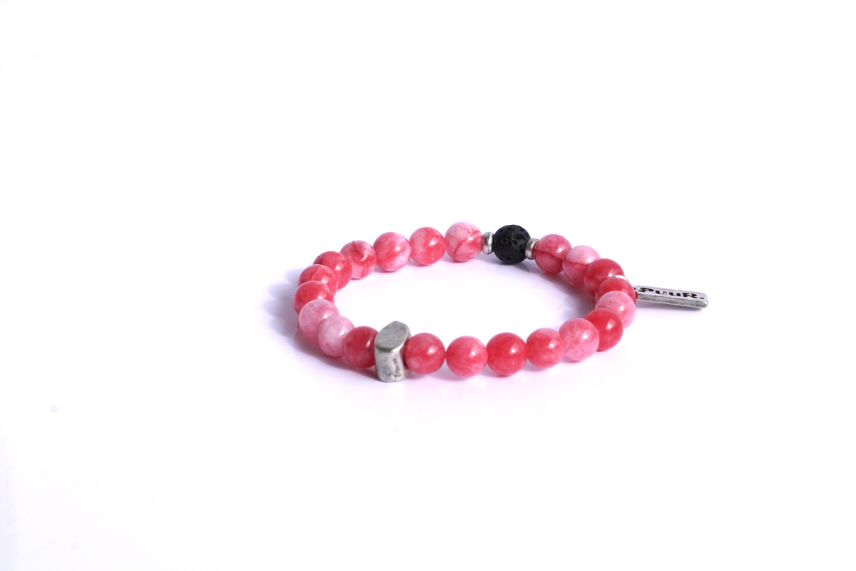Armband Modeschmuck Lichtfarbe Rot Puur