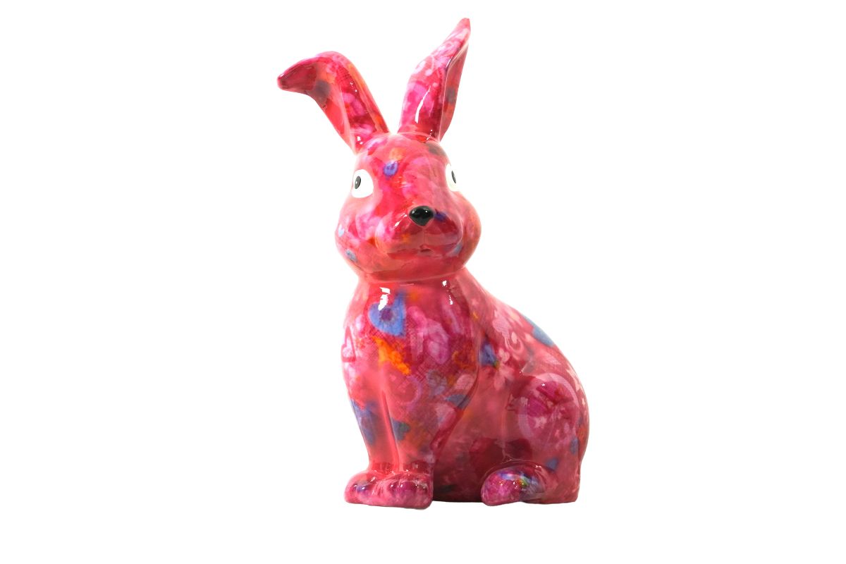 Pomme Pidou Spardose Money Bank Häschen Helena Pink Love