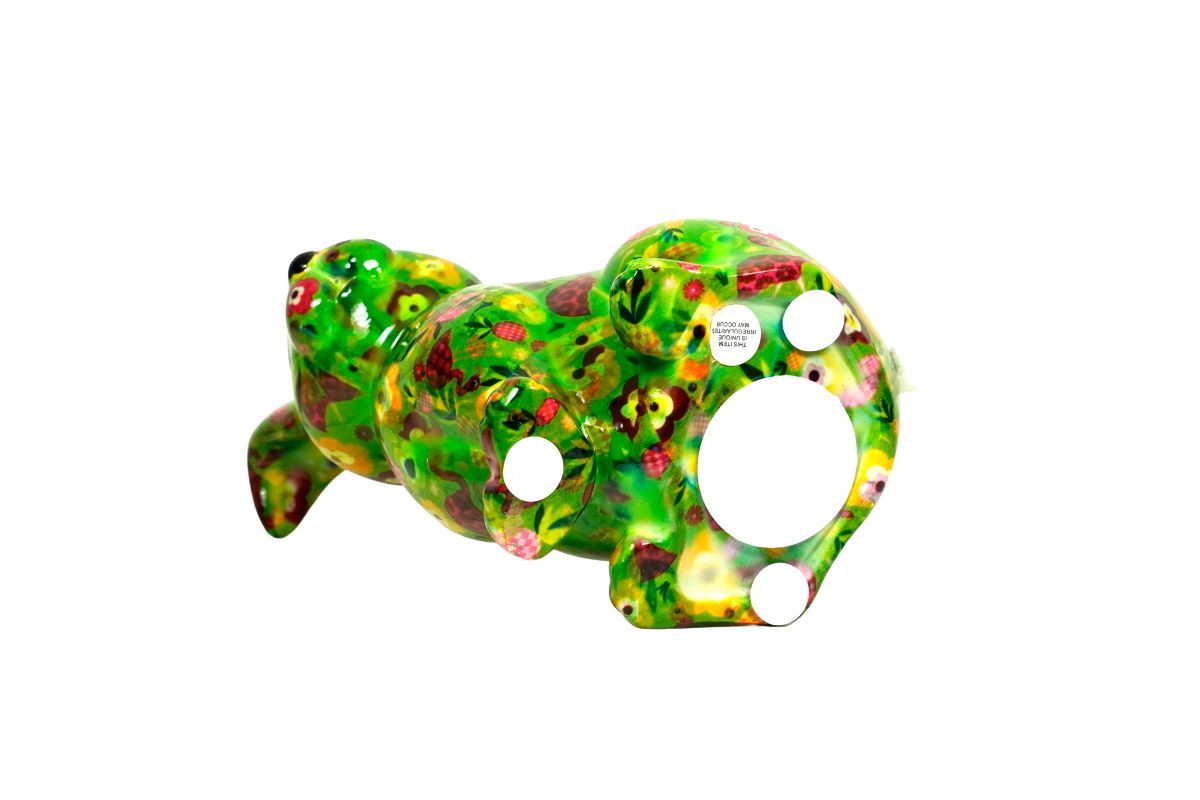 Pomme Pidou Spardose Money Bank Häschen Helena Grün Flower