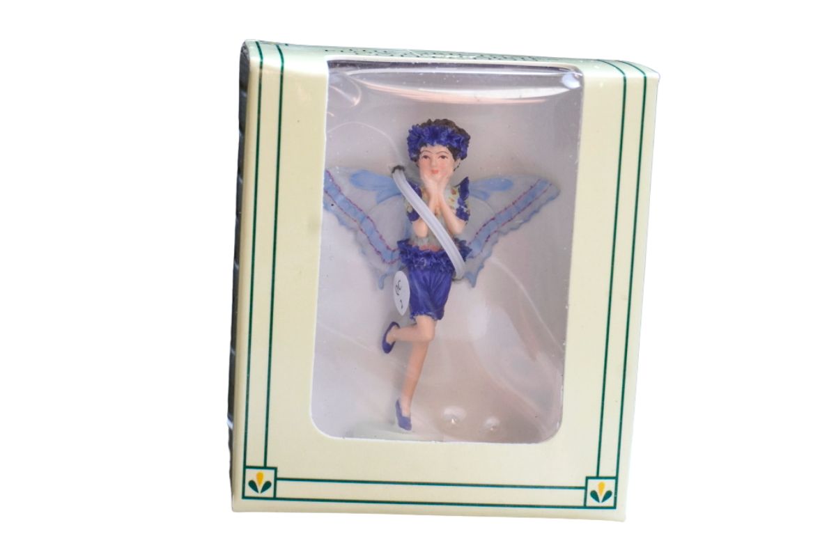 Flower Fairy Dekofigur Elfe Kornblume Mini Cornflower Fairy