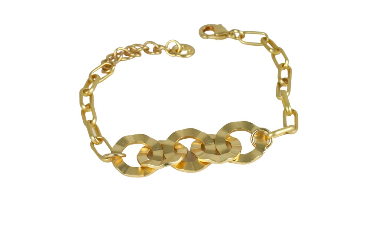 Biba Armband Unendlichkeit Damen Armband Matt Gold