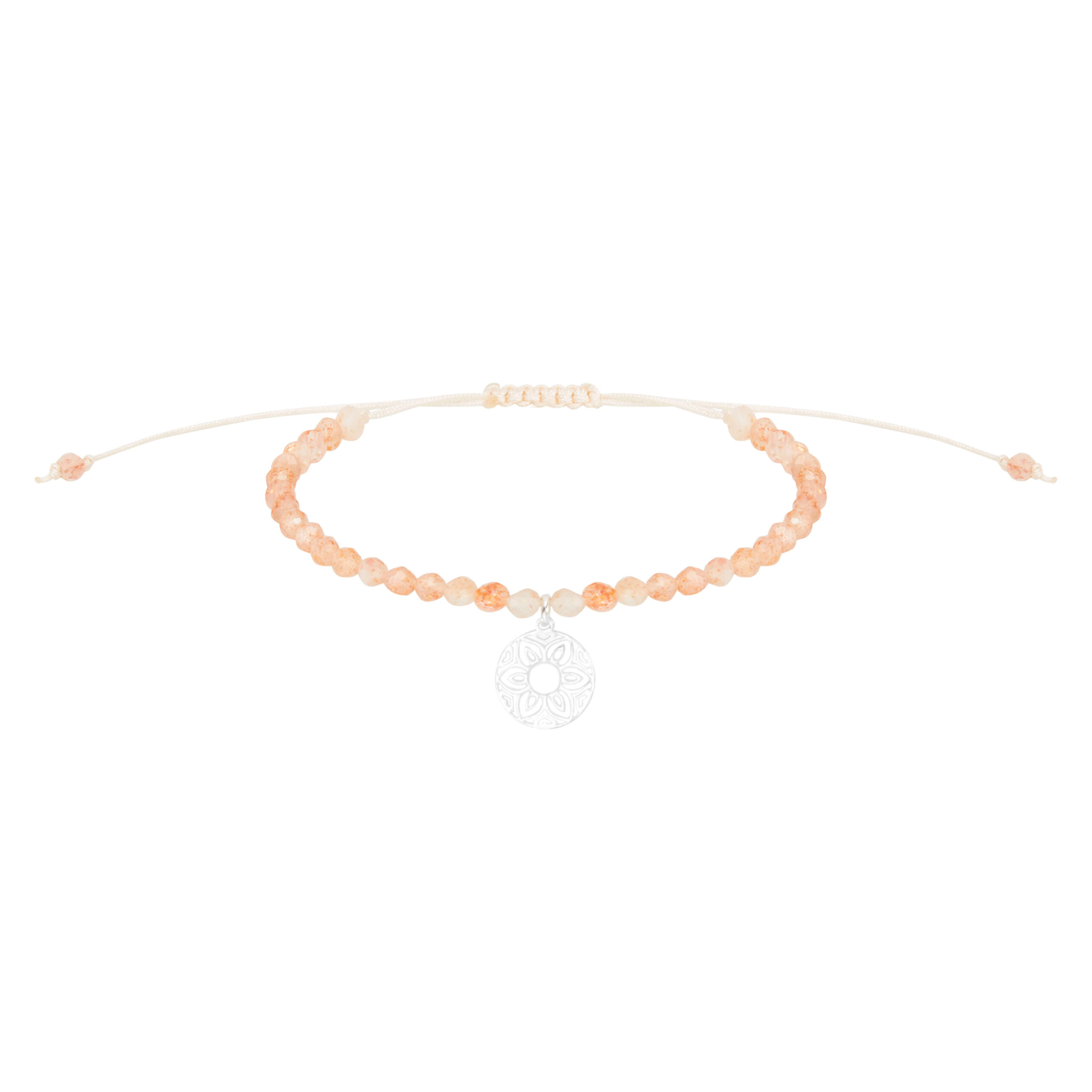 Armband HCA Beauty of nature versilbert Sonnenstein Mandala der Liebe