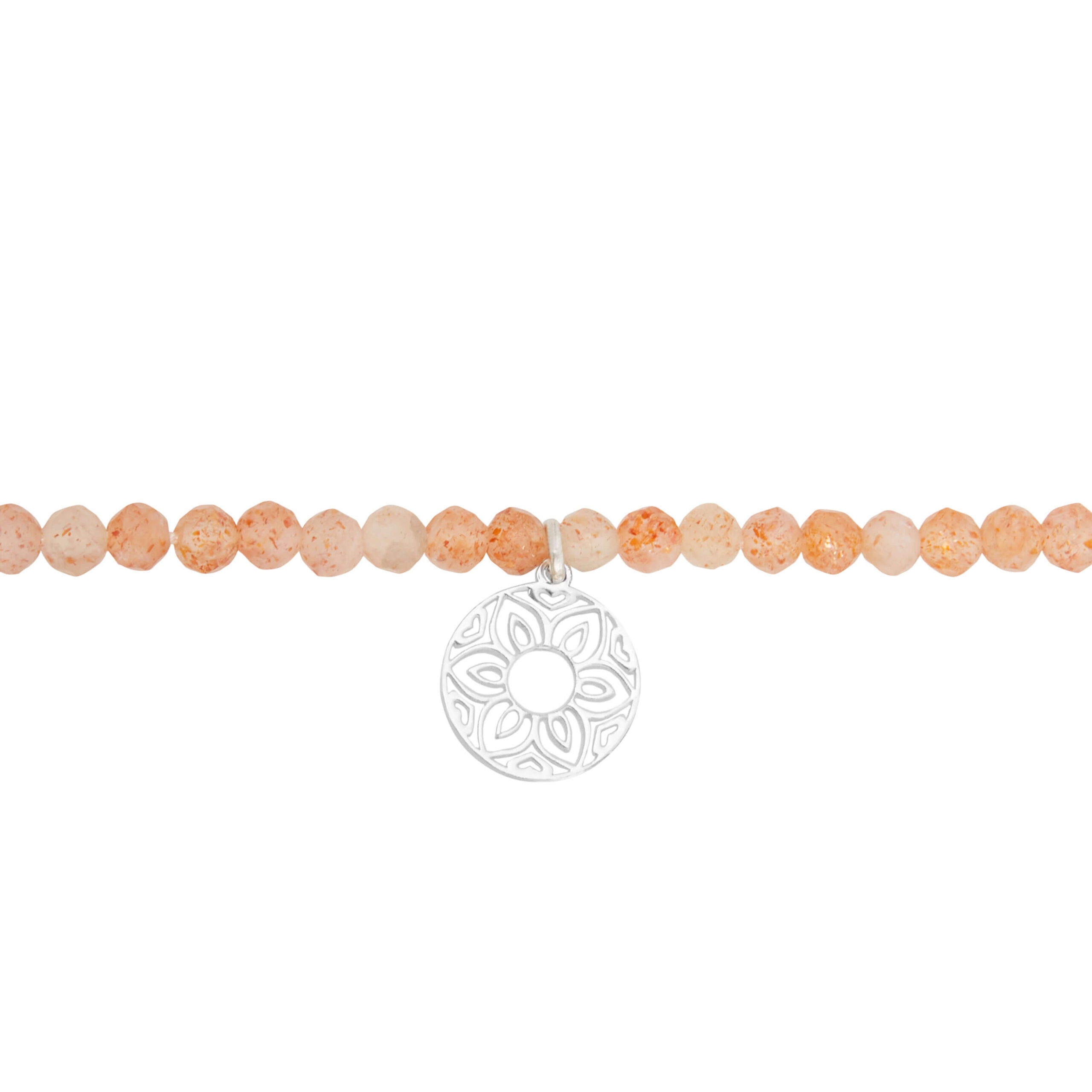 Armband HCA Beauty of nature versilbert Sonnenstein Mandala der Liebe