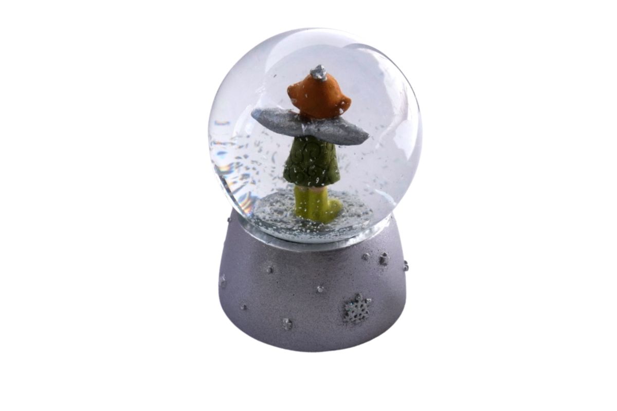 Deko Schneekugel Glimmerkugel Glitzerkugel Engel Schutzengel Sweet Smile