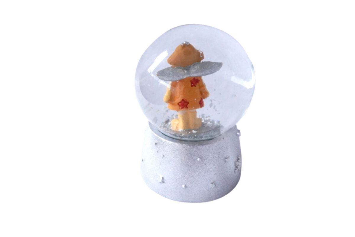 Deko Schneekugel Glimmerkugel Glitzerkugel Engel Schutzengel Sweet Star