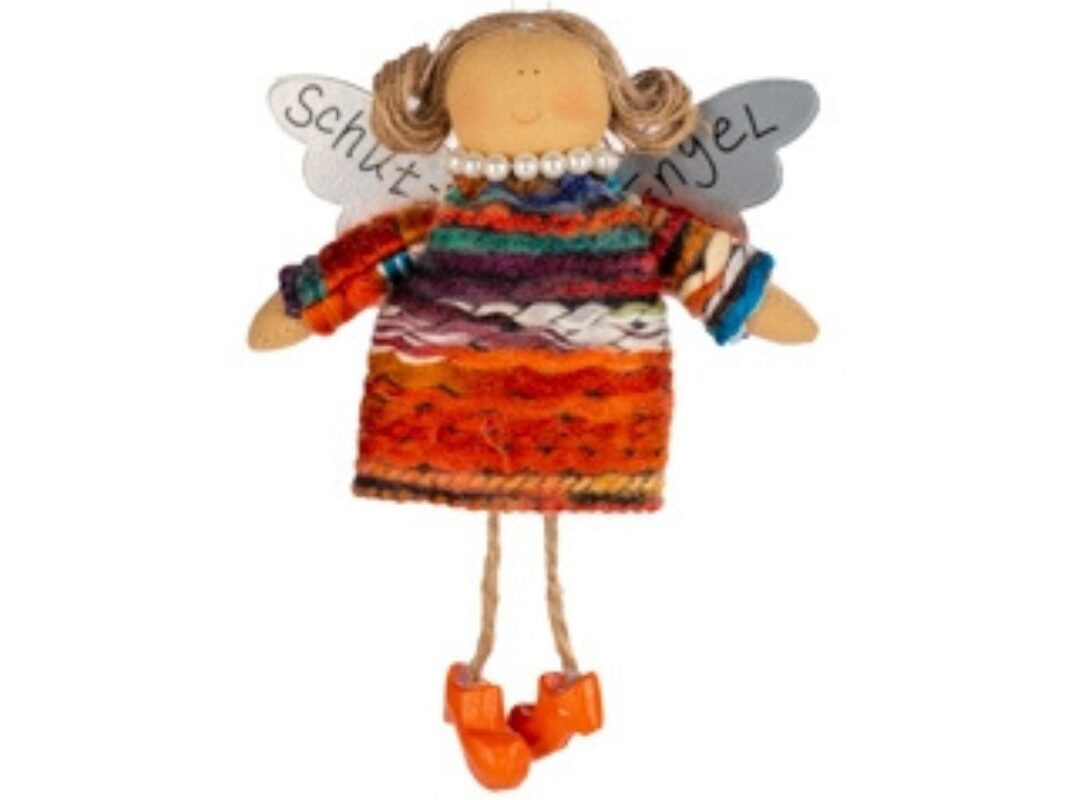 Baden Schutzengel Aufhänger Deko Stoff Maren Engel