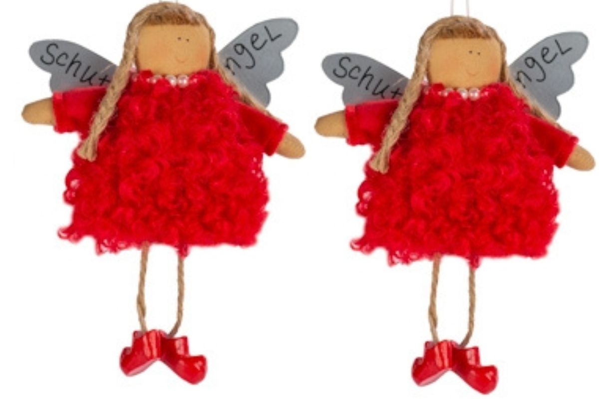 Baden Schutzengel Aufhänger Deko Stoff Lore Engel