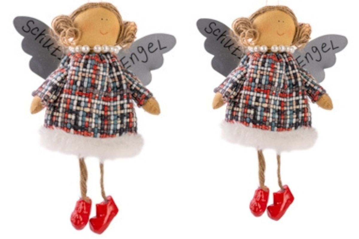 Baden Schutzengel Aufhänger Deko Stoff Anja Engel