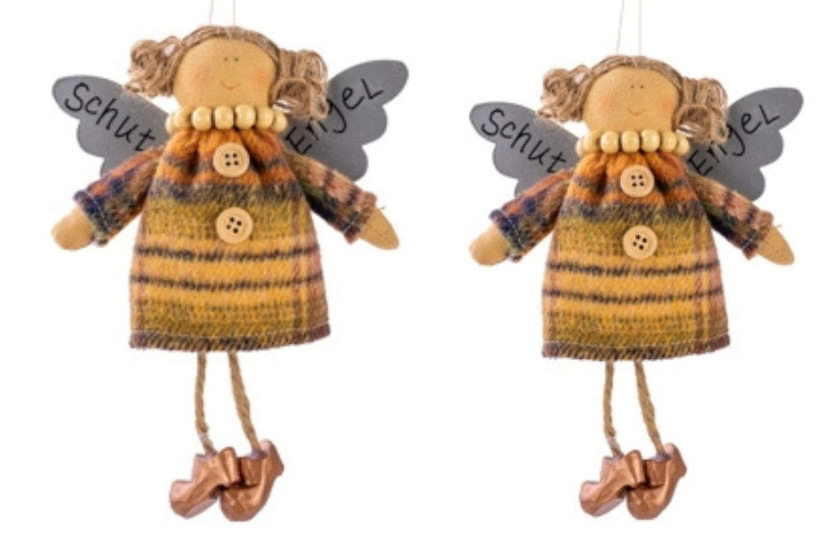 Baden Schutzengel Aufhänger Deko Stoff Cyntia Engel