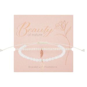 Armband HCA Beauty of nature rosevergoldet Mondstein Engelsflügel