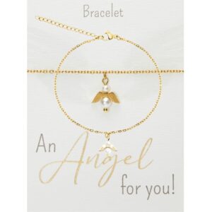 Armband HCA An Angel for you vergoldet Schutzengel Perlmutt Perle