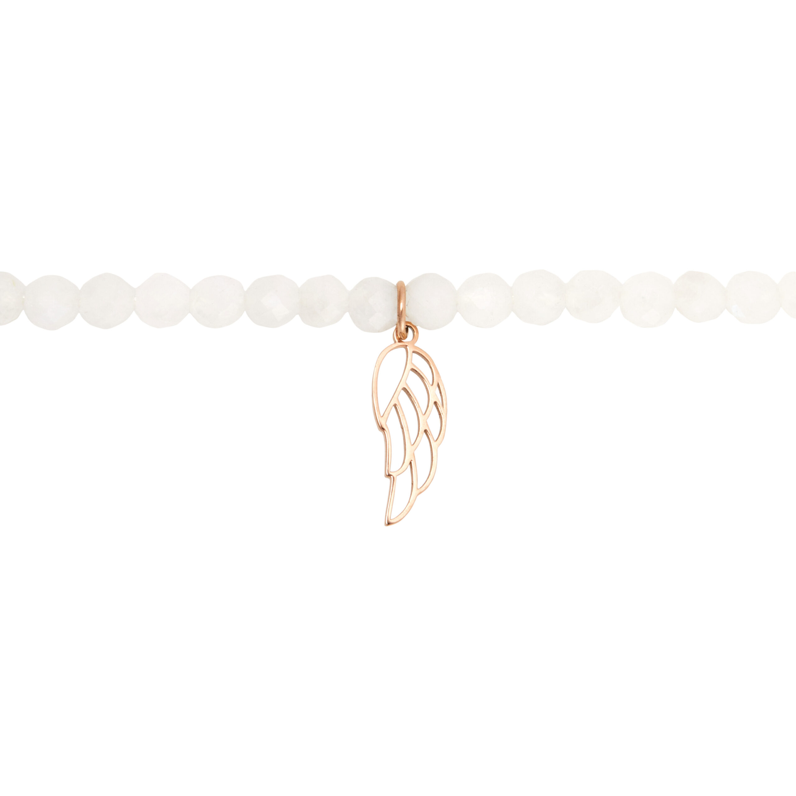 Armband HCA Beauty of nature rosevergoldet Mondstein Engelsflügel