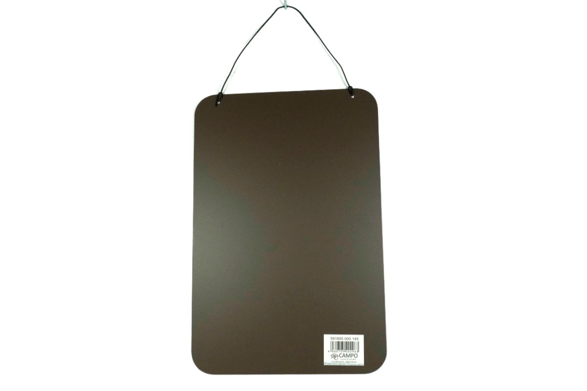 Deko Blechschild Aufhänger Wir sind nicht auf der Welt um perfekt zu sein. Wir sind da um glücklich zu sein