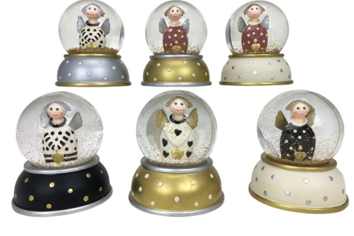 Pape Schneekugeln Glimmerkugeln Schutzengel Auswahl