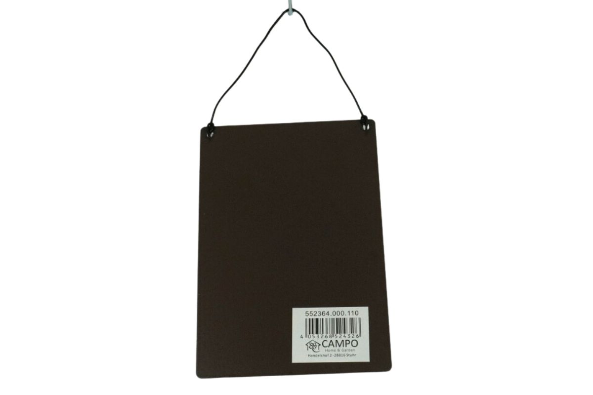 Deko Blechschild Aufhänger Familie wir haben vielleicht nicht alles, was wir wollen zusammen sind wir alles was wir brauchen!