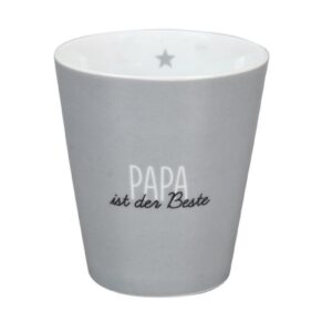 Krasilnikoff Kaffeebecher Sprüche Tasse Mug Cup Papa ist der Beste