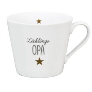 Krasilnikoff Henkeltasse Kaffeetasse Sprüche Tasse Lieblings Opa