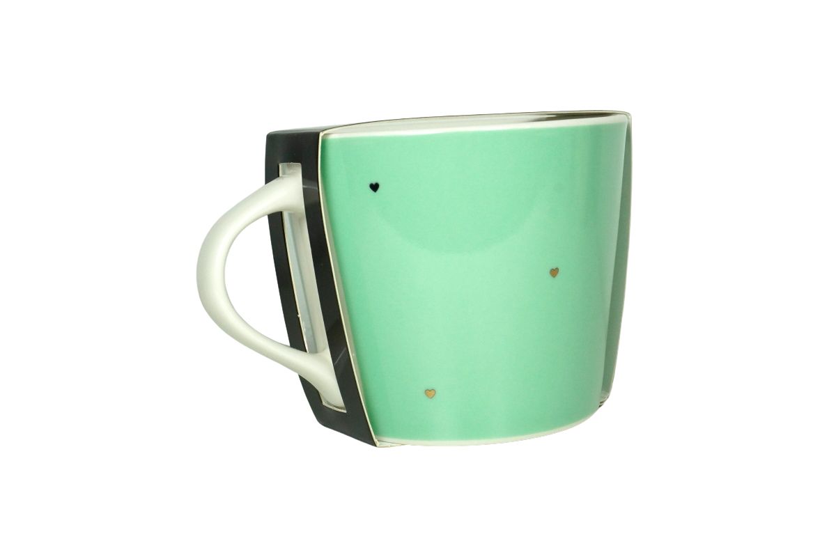 Grafik Werkstatt Henkelbecher Kaffeebecher Sprüchetasse du bist toll