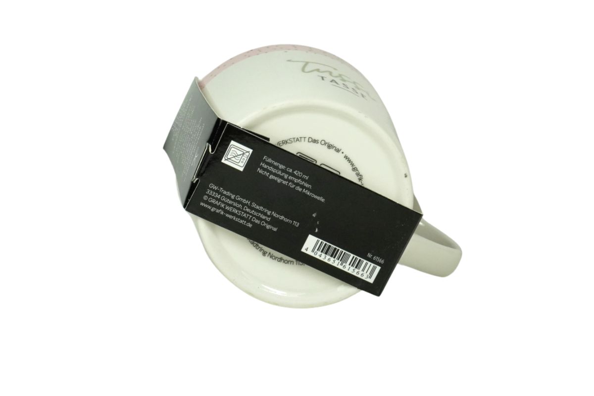 Grafik Werkstatt Henkelbecher Kaffeebecher Sprüchetasse Tussi Tasse