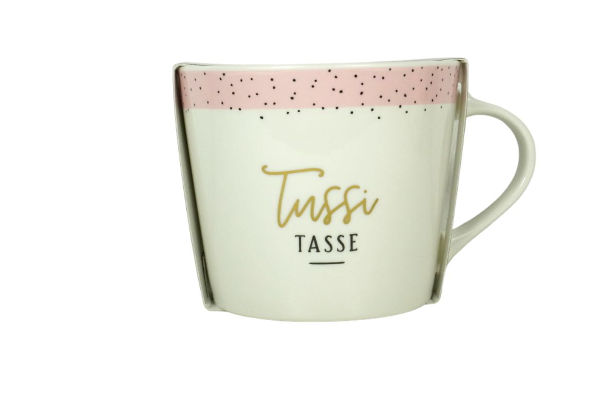 Grafik Werkstatt Henkelbecher Kaffeebecher Sprüchetasse Tussi Tasse