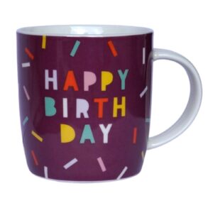 Grafik Werkstatt Henkelbecher Kaffeebecher Sprüchetasse Happy Birthday