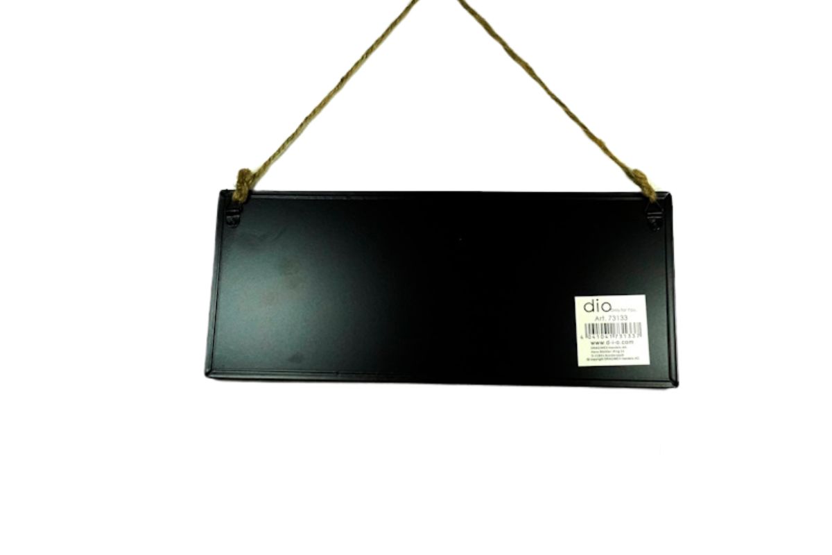 Deko Blechschild Aufhänger Was du heute kannst entkorken das verschiebe nicht auf Morgen!