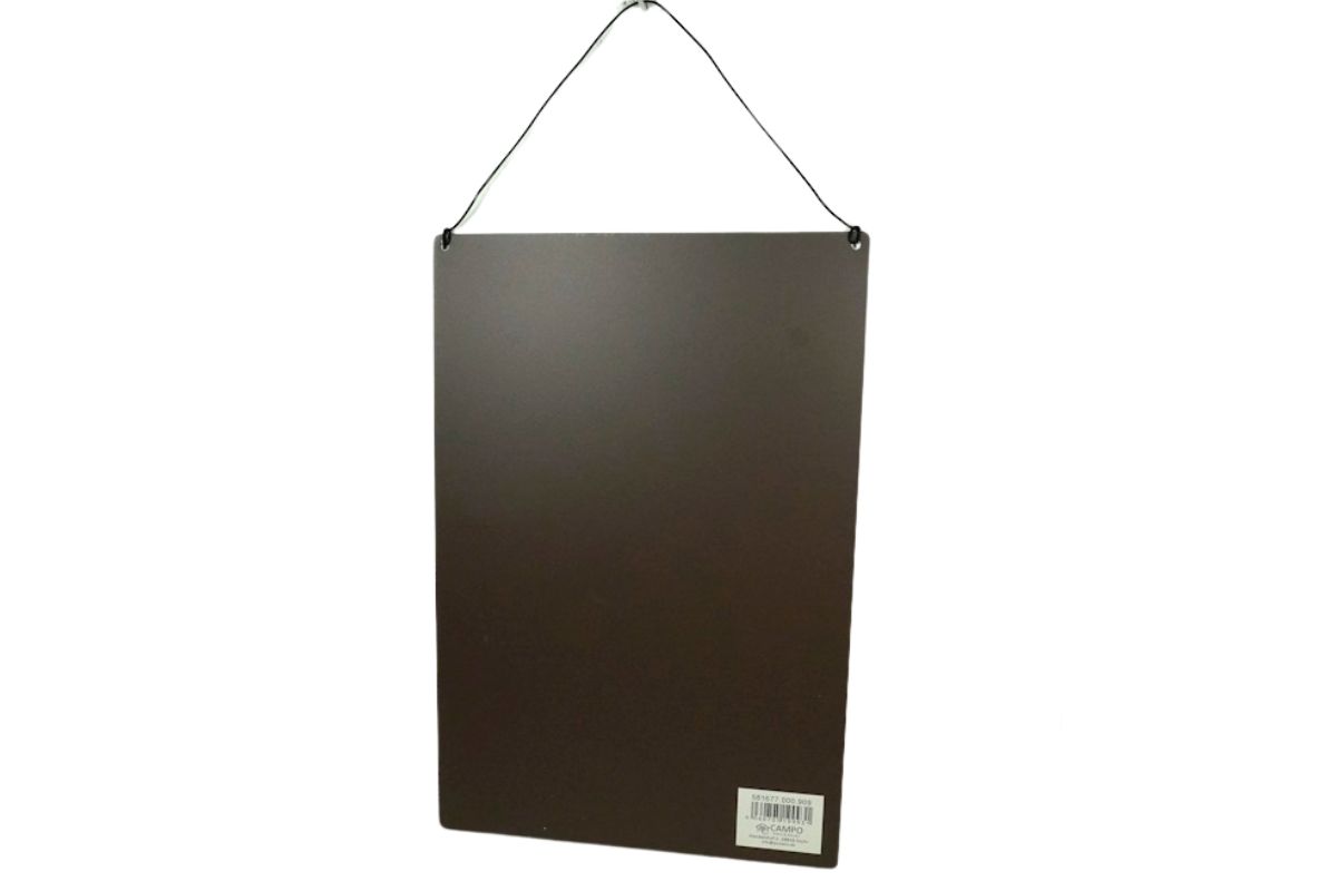 Deko Blechschild Aufhänger Der Richtige Mensch ist nicht der, mit dem alles toll ist, sondern der, Ohne Den Alles Doof Ist